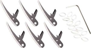 Swhacker SWH00270 Levi Morgan Curved 125gr Replacement Blades 6-Pack