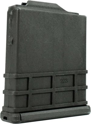 MDT 106539BLK AICS Magazine 10rd 223 Rem Black Polymer