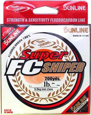 SUNLINE 63038916 Super FC Sniper 200yd Natural Clear 12lb Line
