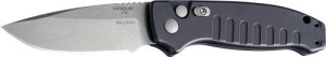 Hogue Ballista-I Auto Knife 3.5 Inch Drop Point Black Blade 64136