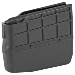 Tikka S5850375 T3 5rd Extended Magazine for Tikka T3x/T3 - 270 Win/30-06 Springfield/25-06 Rem/7mm Rem Mag/6.5 Swedish - Black Polymer