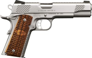 Kimber 3200365 Pro Raptor II 9mm 4In 9rd Stainless Tritium Sights