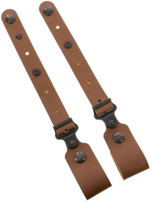 Galco MC2TD Horizontal Shoulder System Tie Down Set 2.0 Tan Leather