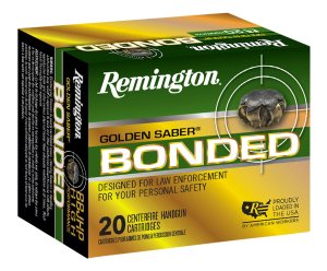 Remington Golden Saber 29363 40 S&W 165 gr BJHP 1150 fps 20/ct