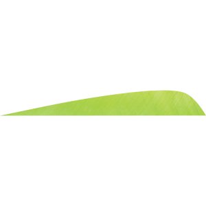 Gateway 400LPSCH-50 Parabolic Feathers Chartreuse 4in LW 50 Pack
