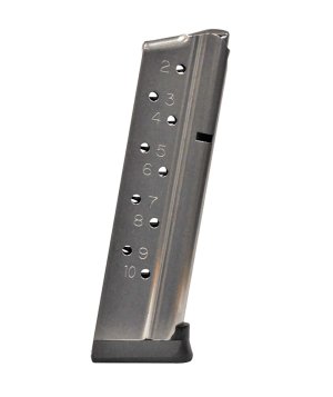 Rock Island Armory 1911 9MM 10rd Stainless Steel Magazine