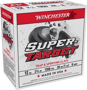Winchester TRGT13508 12 Gauge 2.75 in 1 oz 1350 fps Shot Size 8