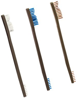 Otis 316-3 All Purpose Brushes - Bronze, Nylon, Stainless Steel