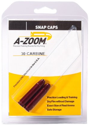 A-Zoom 12225 Snap Caps .30 Carbine Aluminum 2 Pack Precision Rifle