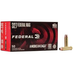 Federal AE327 327 Federal Magnum 100 Grain Jacketed Soft Point 50 Rounds