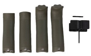 Glock 39843 Battlefield Green Polymer Backstrap Beavertail Set