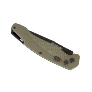 Telum TT2997 Titan Tactical Auto Knife 4" Tanto Blade OD Green G10 Handle