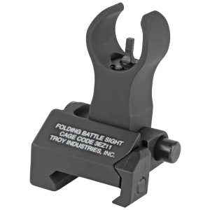 Troy SSIGFBSFHBT00 Front Folding BattleSight HK Black Anodized Aluminum