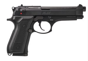 Rock Island 15LMK924 Melik 9mm Luger 15+1 4.90 Stainless Steel Black Barrel, Black Melotine Serrated Steel Slide, Black Melotine Aluminum Frame w/Beavertail, Pistol