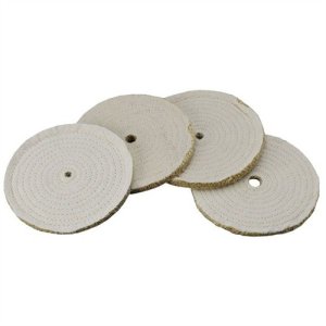 Brownells Sisal Polishing Wheel 8" X .375" 1/2" Arbor