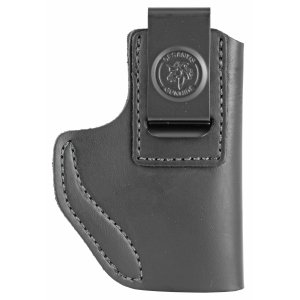 DeSantis 031BAD9Z0 Insider IWB Holster RH Leather for Glock 42/43 Black