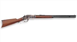 UBERTI 1873 Sporting Rifle Steel 45LC 24.25" 13rd Lever Action Rifle - Case Hardened / Black