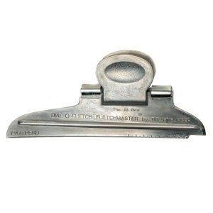 Bitzenburger Fletching Clamp 2002 Silver Right Helical