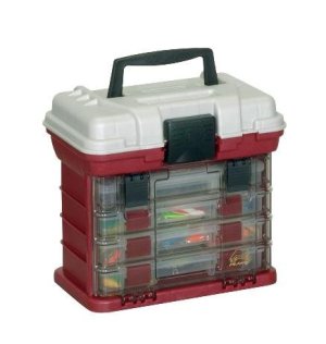 PLANO 1354 w/4 3500 StowAway Boxes DuraView Lid 11Inx10Inx7.25In