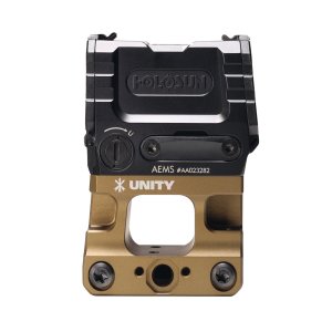 Unity Tactical FST-AEMF FAST AEMS QD Mount 2.26" FDE for Holosun Optics