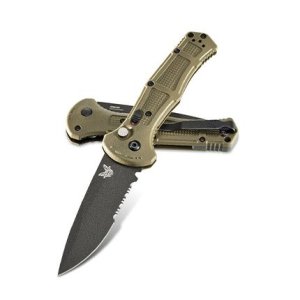 Benchmade 9070SBK-1 Claymore 3.6" Ranger Green Grivory Auto Knife