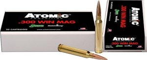 Atomic 00403 300 Win Mag 220gr Match King HPBT 20rd