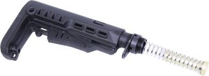 GUNTEC Multi Cal Collapsible Stock Set Black