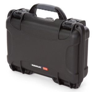 Nanuk 909GLOCK1 Waterproof Dustproof Black Resin Pistol Case