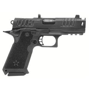 Staccato, HD P4X Preferred, 9mm, 4.0 DLC SS Bull Barrel & Compensator, Optic Ready, Trijicon Tritium Front & Black Rear Sights, Curved Trigger, Ambi Safety, Ambi Slide Release, Tactical Magwell, Light Rail, 3-18rd Mags & Soft Case.