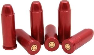 Carlson 00049 Snap Caps .45 Long Colt 6 Pack Aluminum Red