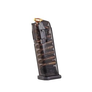 Elite Tactical Systems Glock Magazine Smoke 15 Rounds for Glock 19, 19x, 26