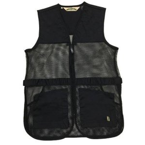 Bob Allen 21479 Full Mesh Dual Pad Shooting Vest Black S