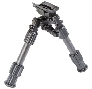Caldwell Accumax Bipod 6-9 Inch Carbon Fiber Gray 1092515 360 Degree Pannin