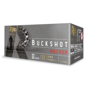 Rio Outdoors Corp Rio Royal Buck 15P 12ga 3 In 15plt #00 1200fps 10ct