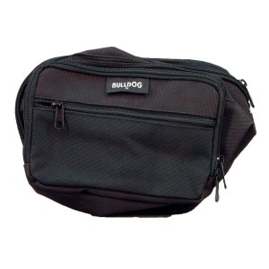 Bulldog BD860 Fanny Pack Medium Black Nylon Ambidextrous Holster