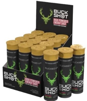 Bucked Up 3224917 Watermelon 2oz Energy Shots 2 Pack
