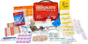 Adventure Medical Kits 01050400 Sportsman 400 Waterproof Medical Kit Red