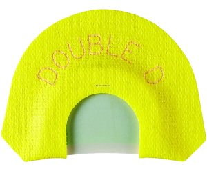 Hunter's Specialties H.S Strut Double D Premium Flex Diaphragm Turkey Call Yellow/White 05905