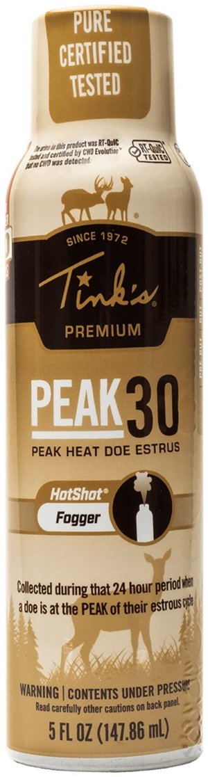 Tink's Scents PEAK30 Premium Doe Estrus Fogger 5 oz W5503