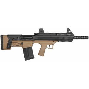 12GA 3" Chamber Shotgun with 5RD Magazine, Picatinny Rail, 3 Choke Tubes, Adjustable Sights & Cheek Rest