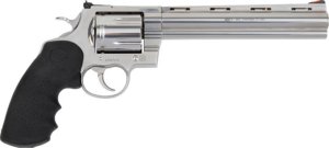 Colt Anaconda .44Mag 8-Inch Matte Stainless Steel Adjustable Sight Hogue Grips