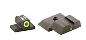 AmeriGlo SW-345 Pro I-Dot Tritium Night Sights Green/Orange for M&P Shield