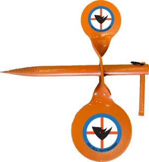 Do-All TSHG Steel Handgun Tree Spinner Target, 2 Stacked Paddles