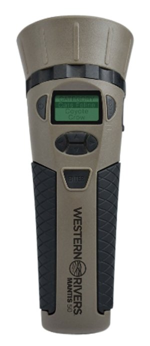 Western Rivers GC50 Mantis 50 Electronic Game Call 50 Sounds Brown