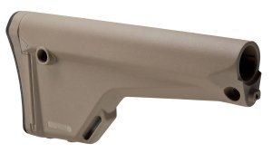 Magpul MAG404-FDE MOE Rifle Stock with Sling Loop & Storage Compartment