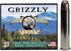 Grizzly GC45/70+P3 45-70Gov+P 350gr Bonded Flat Point Ammo 20/Box