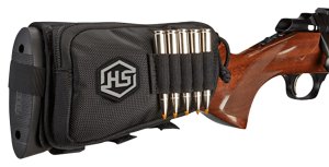 Hunters Specialties 01620 Buttstock Shell Holder 5 Cartridge Black Polyeste