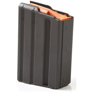 ASC AR Family Rifle Magazine Orange Follower .223 Remington Black Aluminum