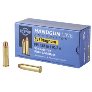 Prvi Partizan PPH357MF .357 Magnum 158gr Flat Point Jacketed 50 Rounds