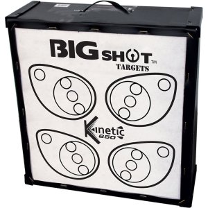 Big Shot Kinetic 650, IM 20K Model, White, High-Speed Crossbow Target, High Compression, Easy Pulling
